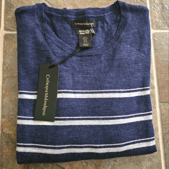 Catherine Malandrino Marino Extra Fine Wool Jumper - Picture 4 of 5